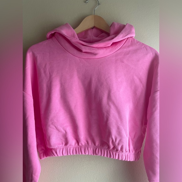 New Naked Wardrobe Women Pink Hoodie Size Large - Picture 2 of 9